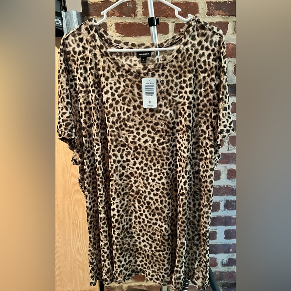 Torrid Leopard Print Women's Top